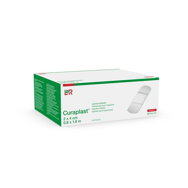 Curaplast sensitive Injektionspflaster 2x4cm, 500 Stück, lose im Karton (REF 400437)
