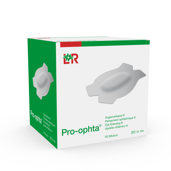 Pro-ophta Augenverband K 78x114mm, 50 Stück (REF 34104)