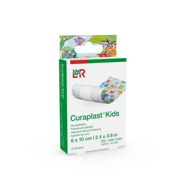 Curaplast kids, zuschneidbar 6cmx1m, 10 Abschnitte á 10cm (REF 144932)