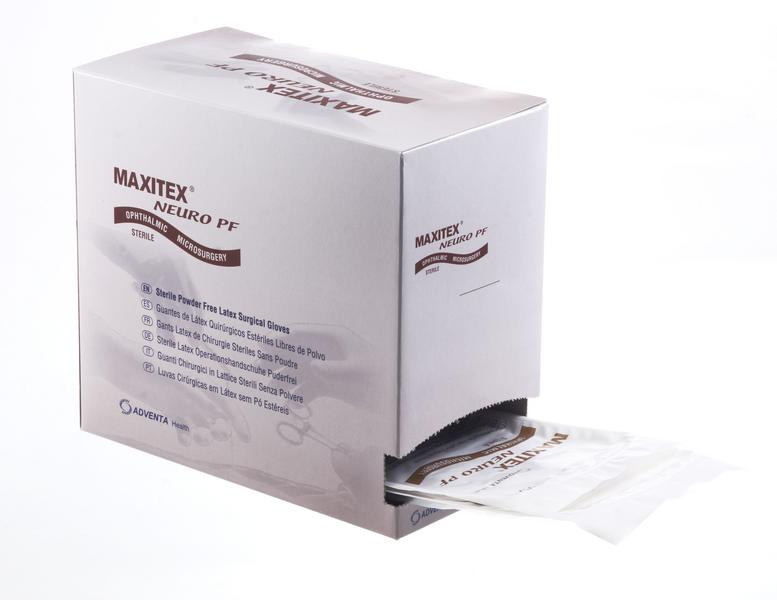 Maxitex Neuro OP-Handschuhe Gr. 7 AP 50 Mikrochir. Handschuhe, puderfrei (REF 102117)