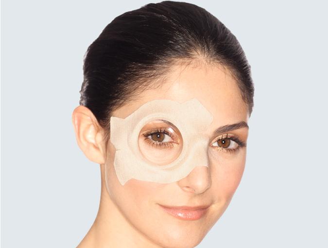 Pro-ophta Augenverband S klein, 72x100mm, 1 Stück (REF 34240)