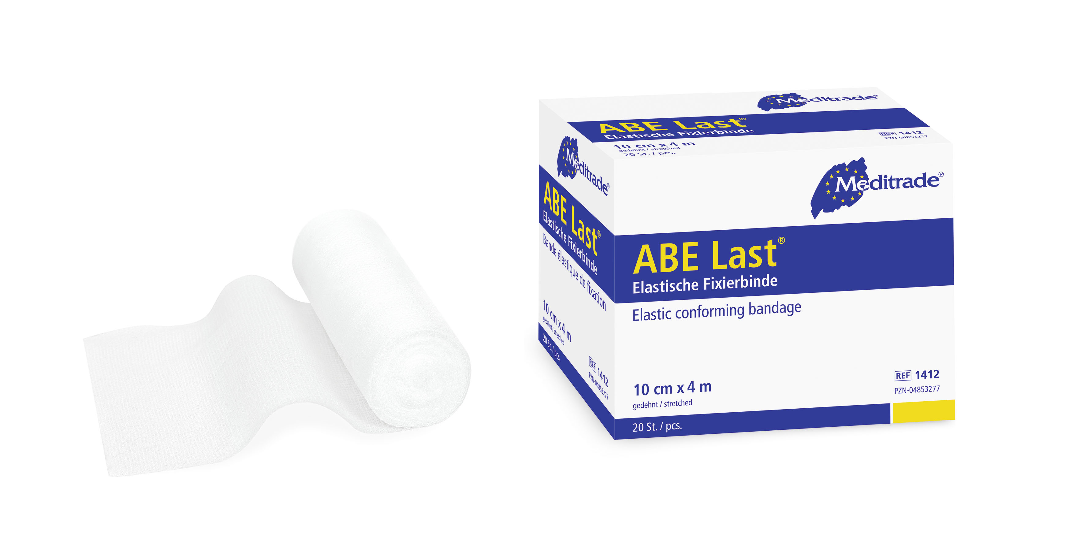 Meditrade ABE® LAST (Elastische Fixierbinde mit glatter Struktur)