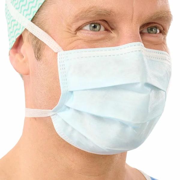 Sentinex Classic OP-Maske, blau zum Binden, unsteril, 50 Stk (REF 162003)