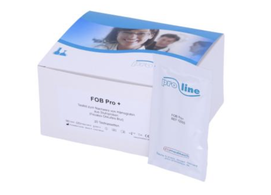Fob Pro + /  Hämoglobin /  Testkassette / 20 St. p.P. / REF: 12035