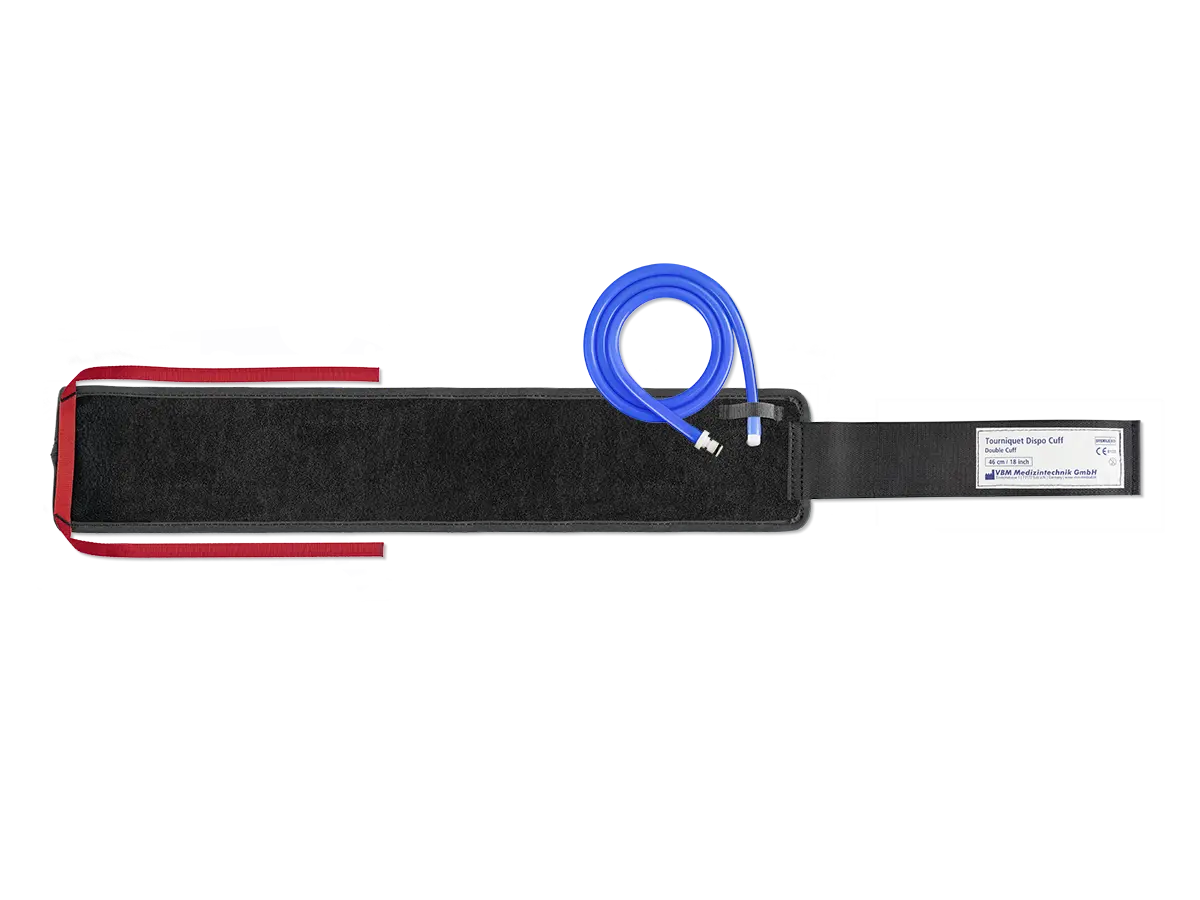 Tourniquet Dispo Cuff / Einfachmanschette, zum Einmalgebrauch, steril / 10 St. p.P. / Gr. 76 x 12 cm / Farbe: Dunkelblau / REF: 20-34-727SLZ-1*