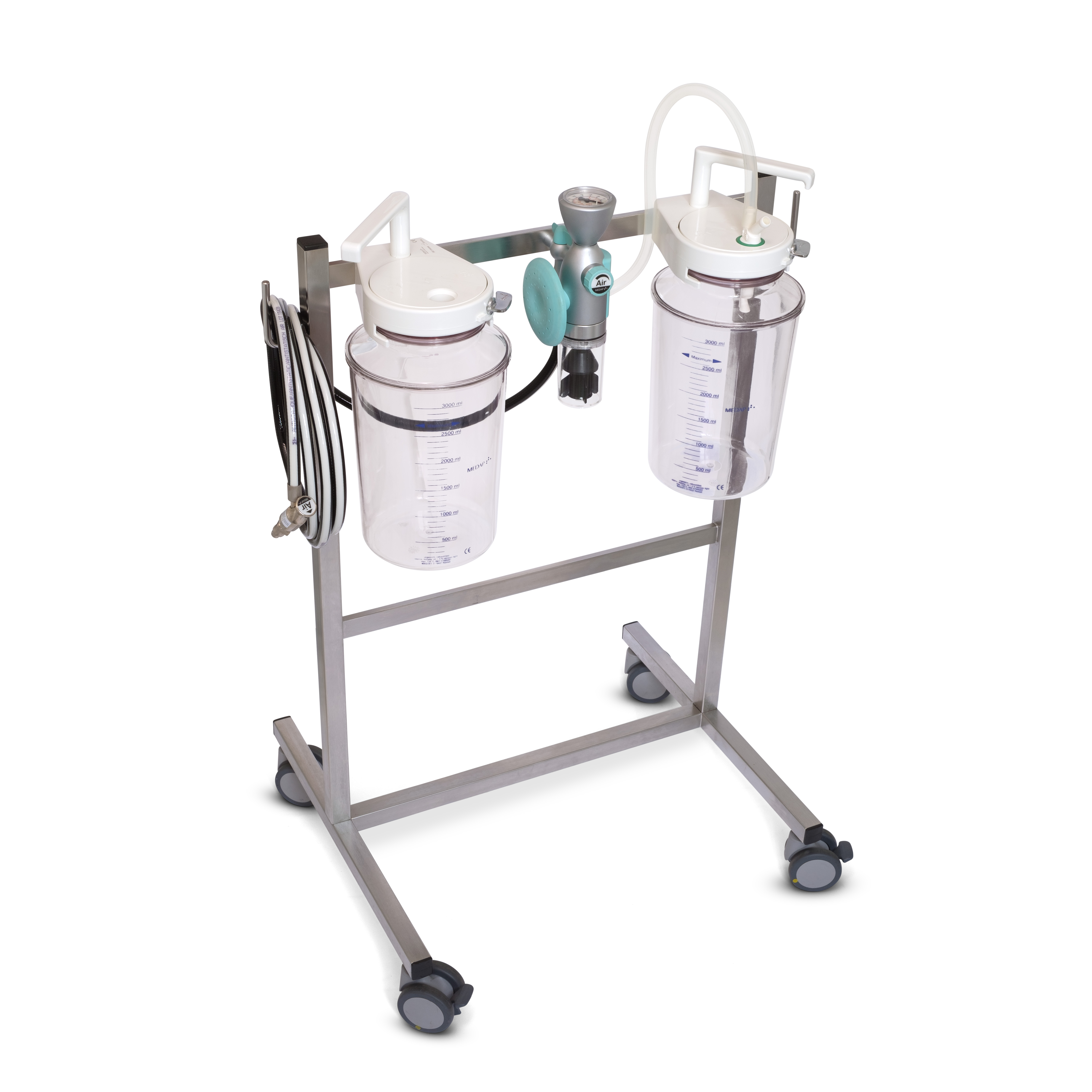 FINA Fahrbare Saugeinheit / AIR / 2x3 l / ISO
