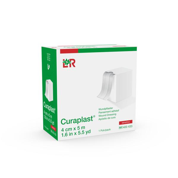 Curaplast sensitive Wundschnellverband 4cmx5m (REF 400433)