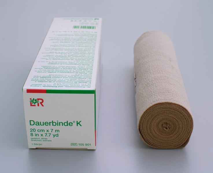 Dauerbinde K Langzugbinde 20cmx7m, einzeln verpackt (REF 105901)