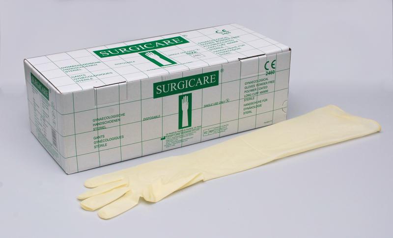Gyn-OP-Handschuh Latex Gr. M, steril, 25 Paar (REF 19561)