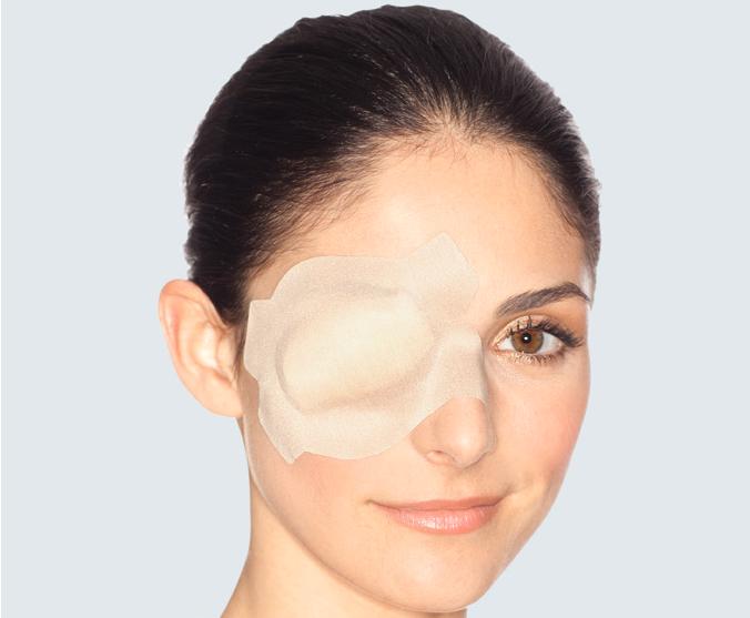 Pro-ophta Augenverband K 78x114mm, 50 Stück (REF 34104)