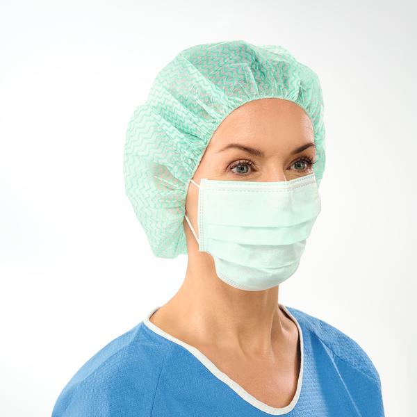Sentinex Classic EL OP-Maske, grün mit Ohrschlaufen, unsteril, 50 Stk (REF 162000)