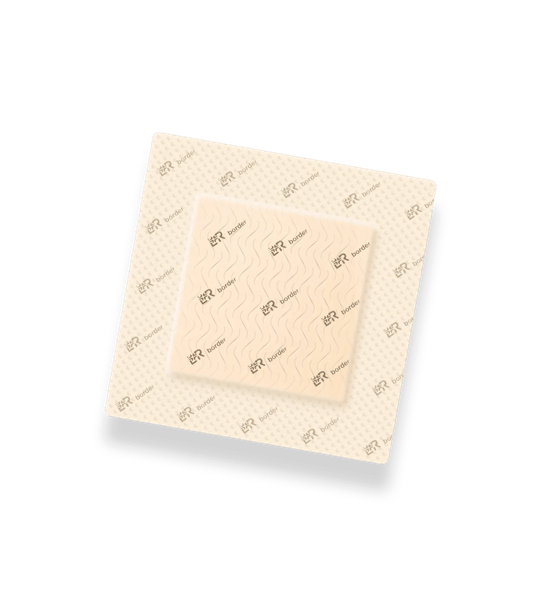 Suprasorb P SensiFlex PU-Schaumverband steril, border, 10x10cm,10Stk (REF 401100) / PZN: 19862968
